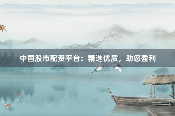 中国股市配资平台：精选优质，助您盈利