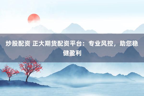 炒股配资 正大期货配资平台：专业风控，助您稳健盈利