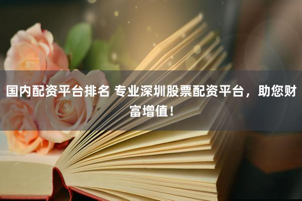 国内配资平台排名 专业深圳股票配资平台,助您财富增值!