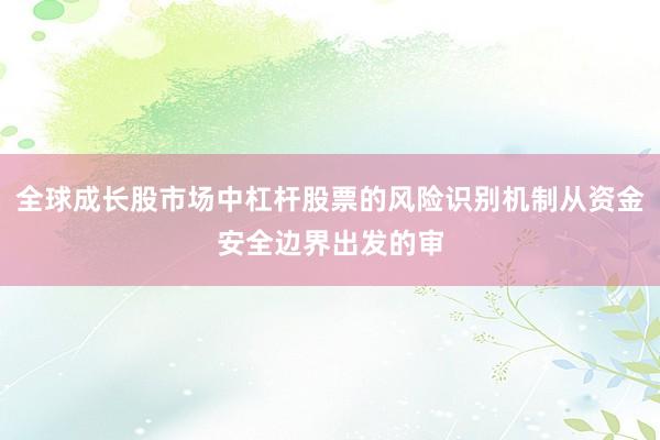 全球成长股市场中杠杆股票的风险识别机制从资金安全边界出发的审